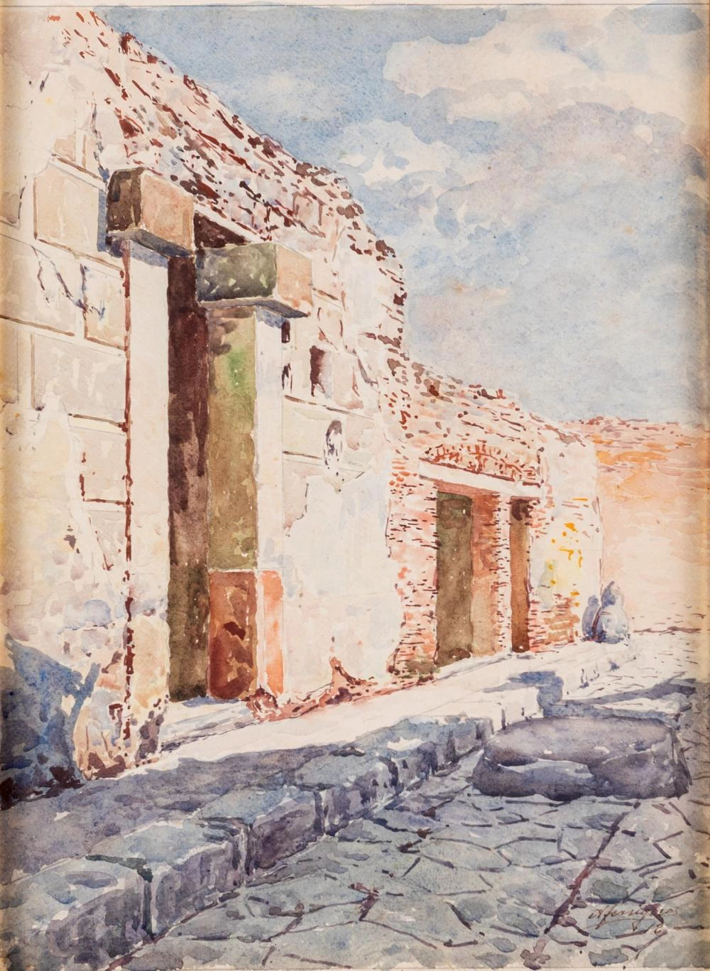 Veduta di Pompei 2